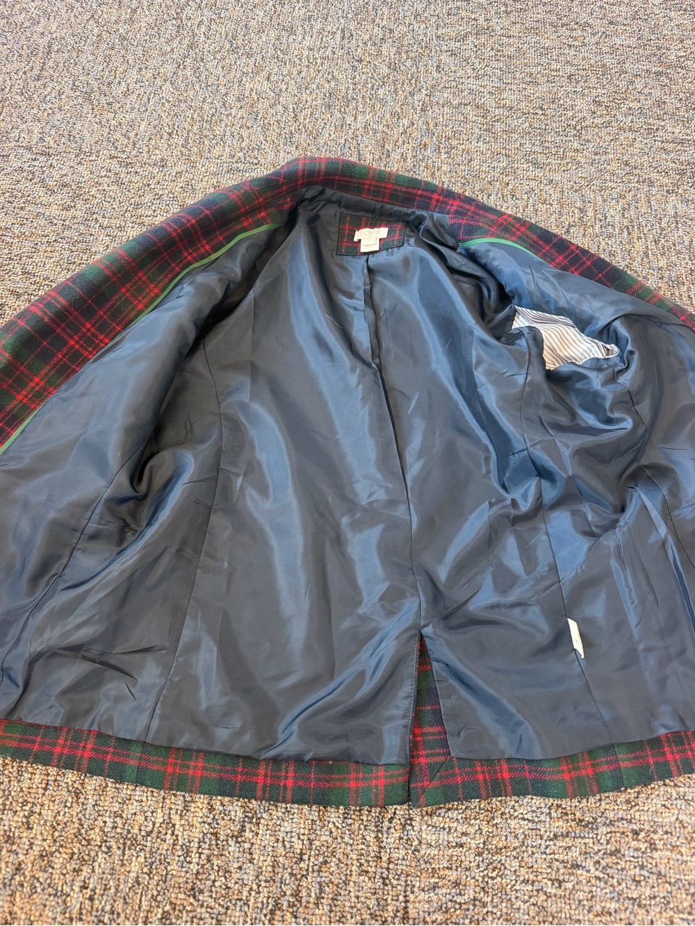 J. Crew Schoolboy Plaid Wool-Blend Women’s Blazer Size 6 - Picture 11 of 13